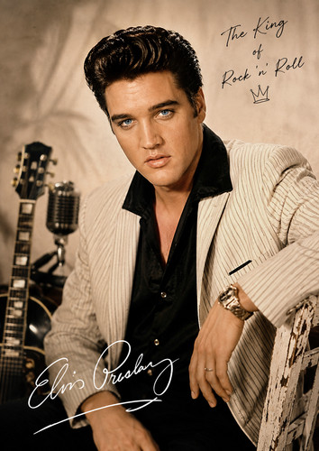 Elvis presley the king - ✨,
