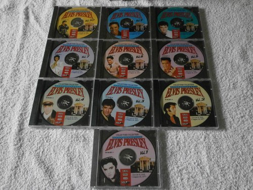 Elvis presley 10 picture - cd's,